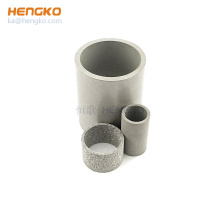 Anti-Corrosion Sintered metal powder micron pore stainless steel 316l sintered filter tube